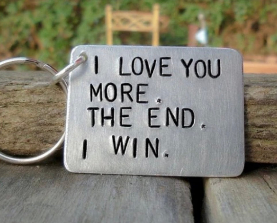 Engraved Stainless Steel Key Chains