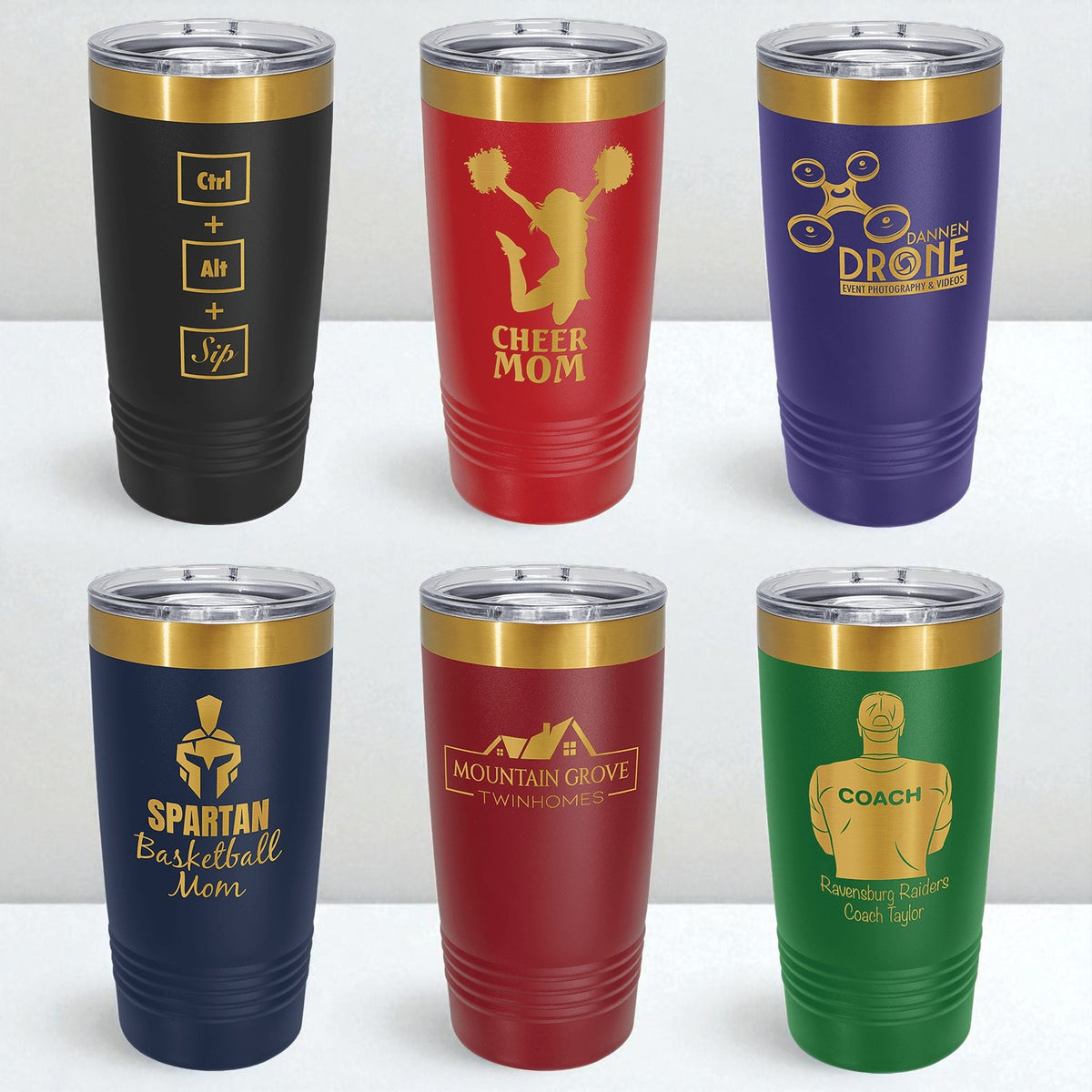 Custom Engraved 20 oz. Polar Camel Tumbler