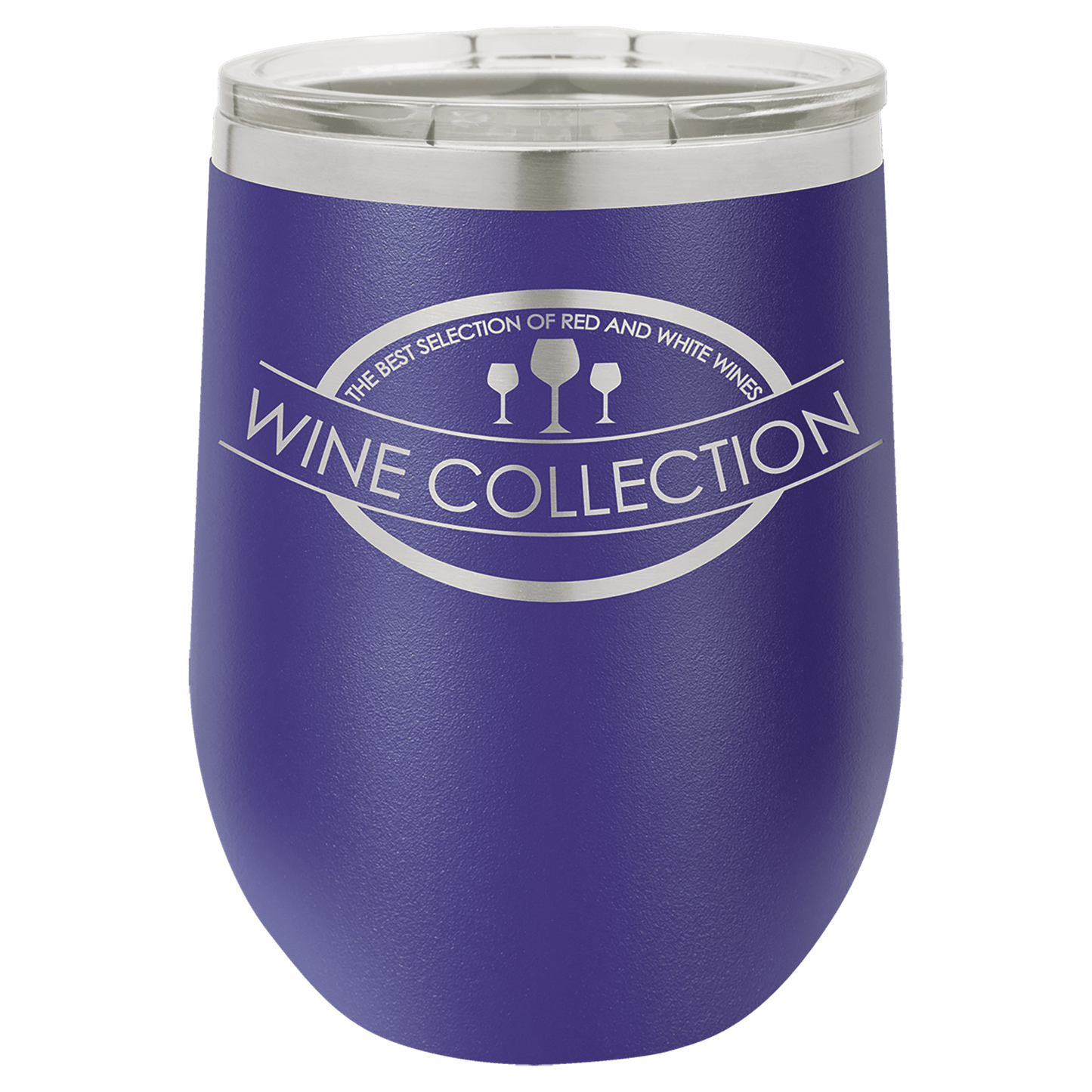 Polar Camel 12 oz. Stemless Wine Glass