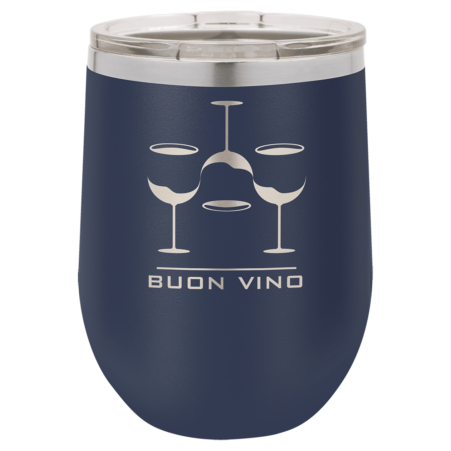 Polar Camel 12 oz. Stemless Wine Glass