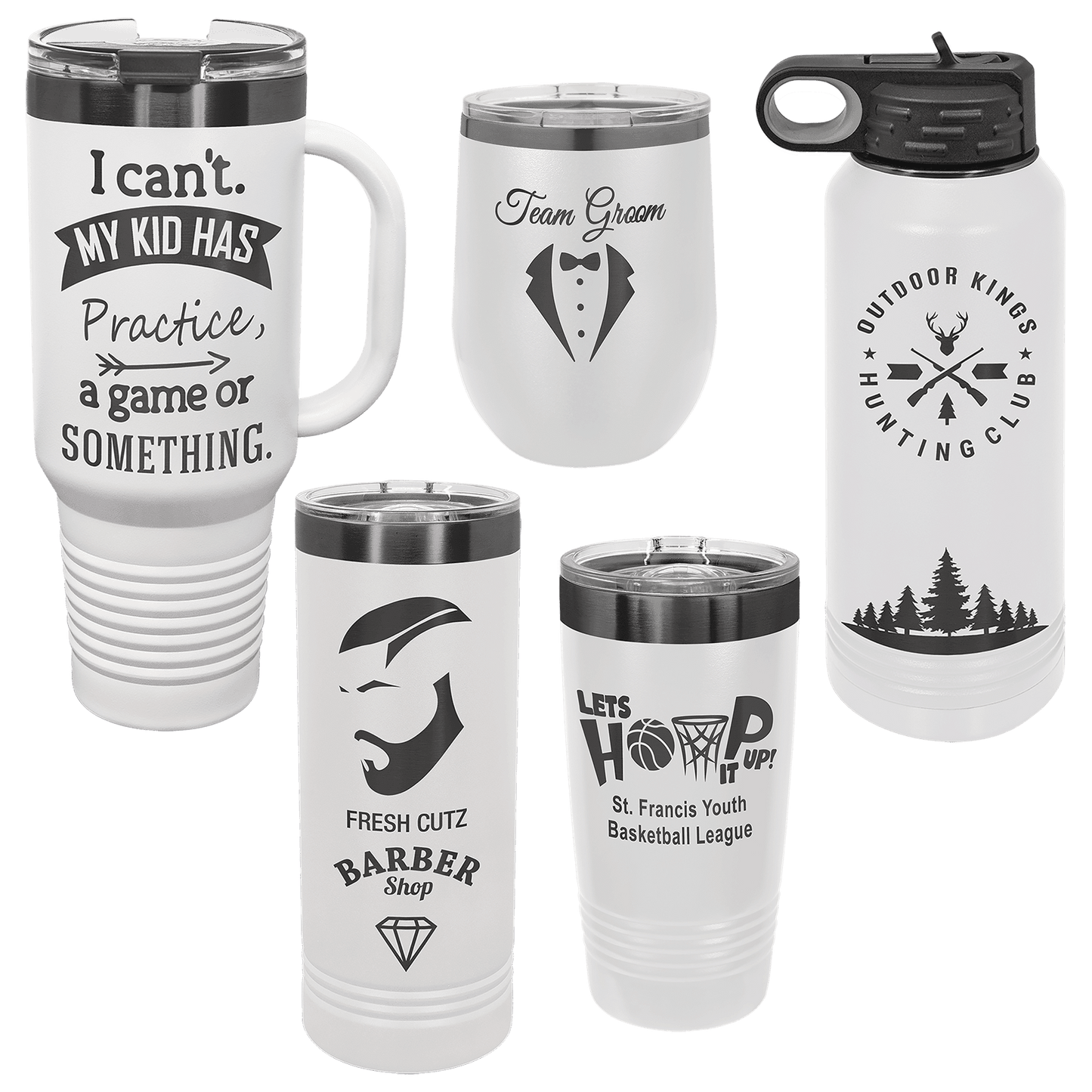 Polar Camel Prism ION Plated Drinkware