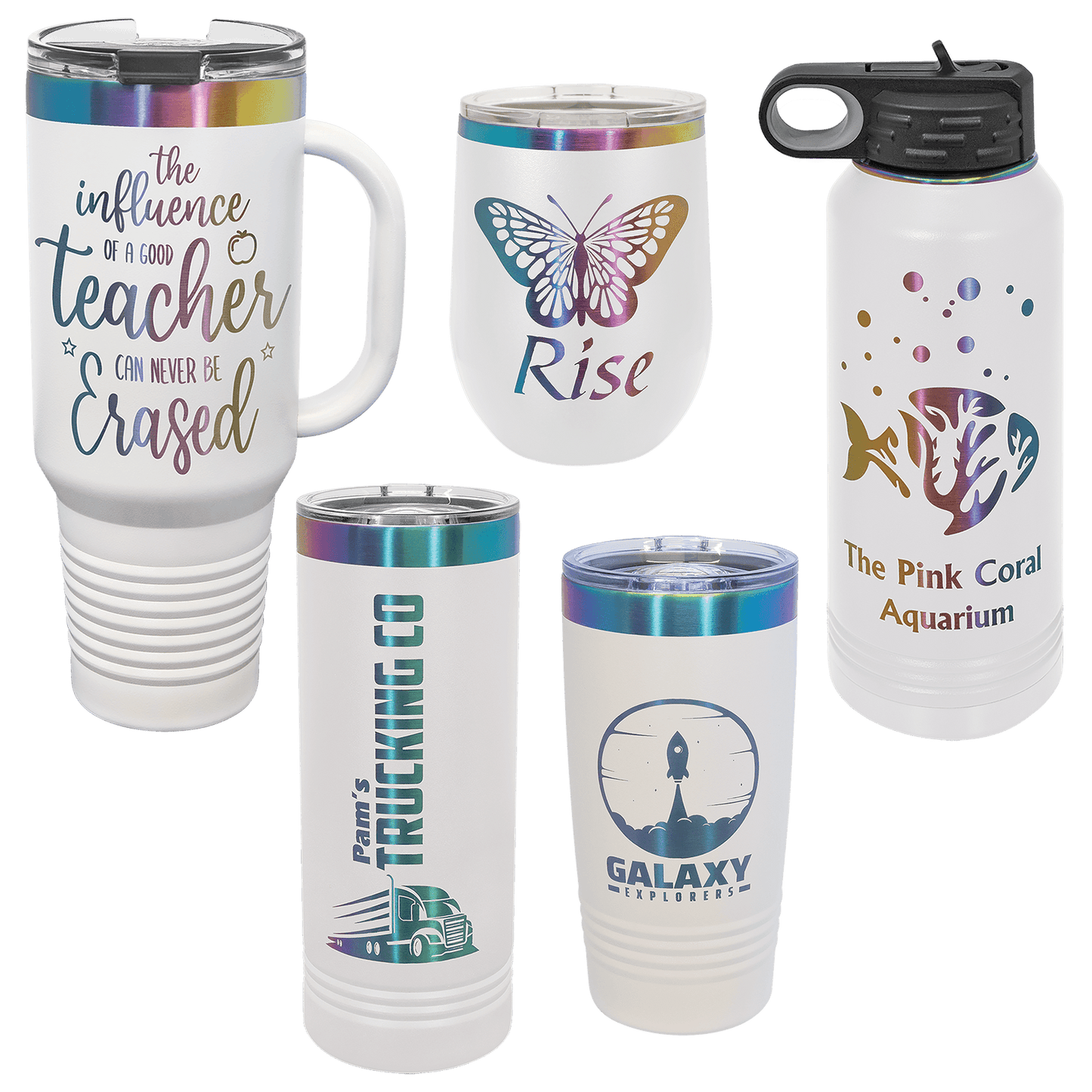 Polar Camel Prism ION Plated Drinkware