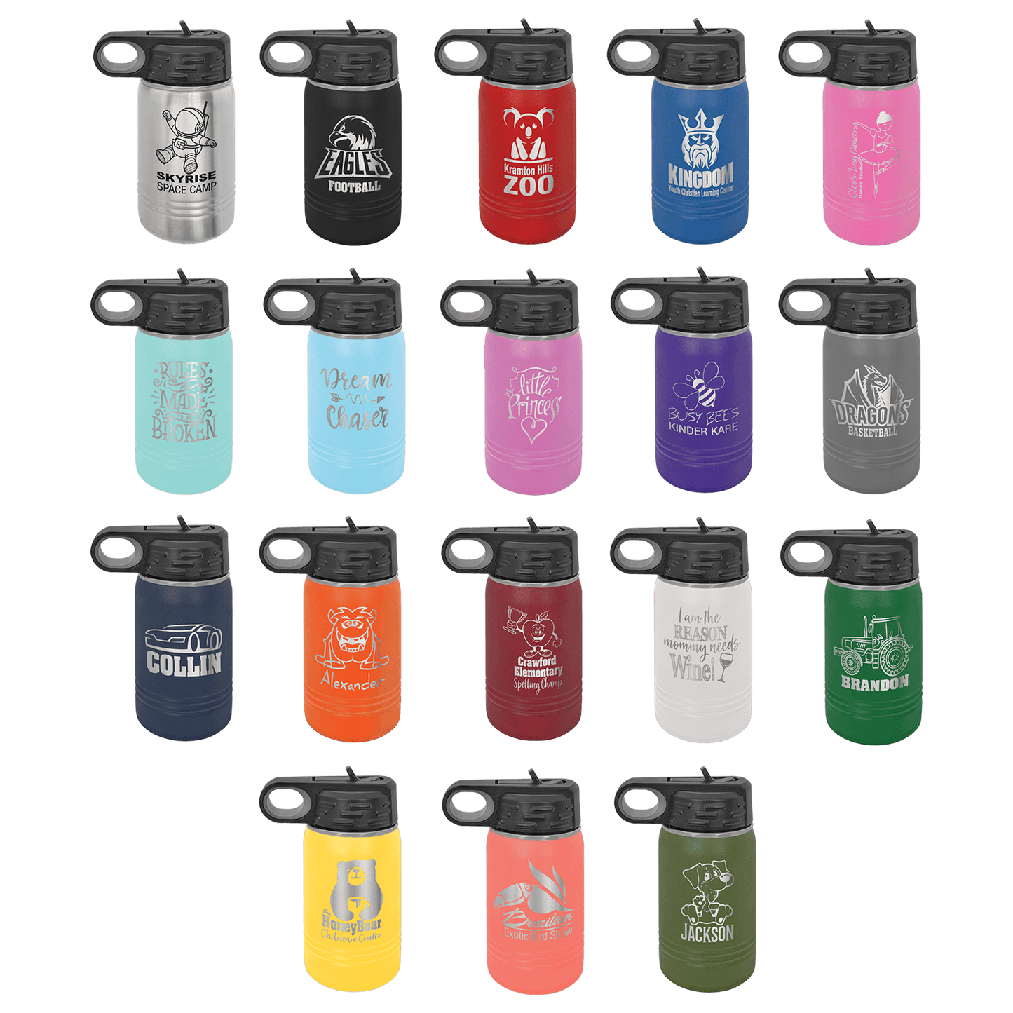 Polar Camel 12 oz. Water Bottle