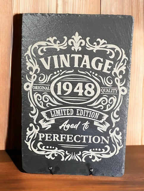 Laser Engraved Slate Signs / Charcuterie Boards