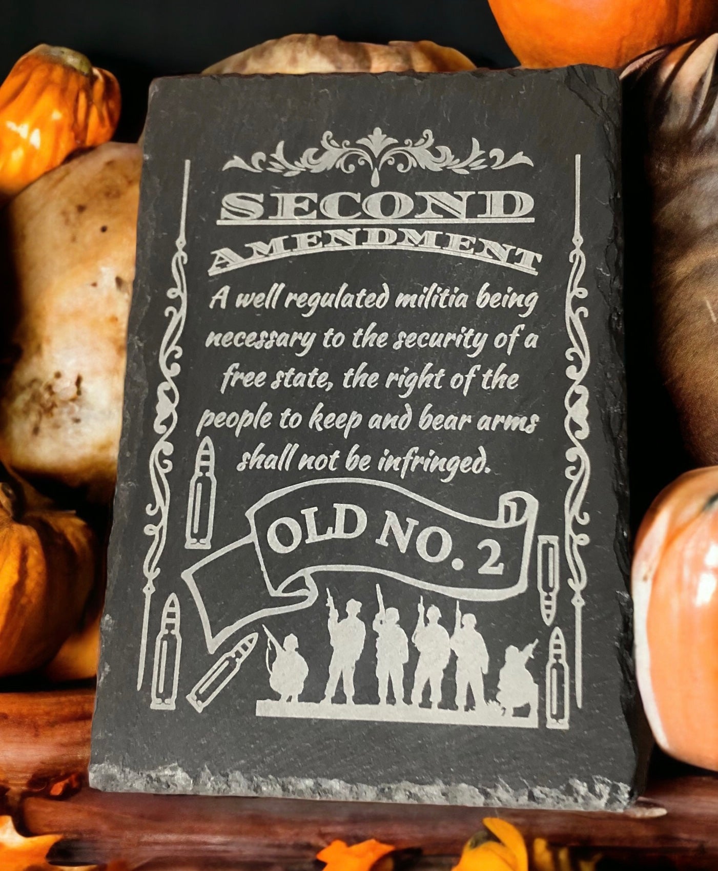 Laser-Engraved Natural Slate Coasters, Signs & Plaques