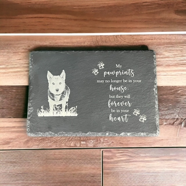 Laser-Engraved Natural Slate Coasters, Signs & Plaques