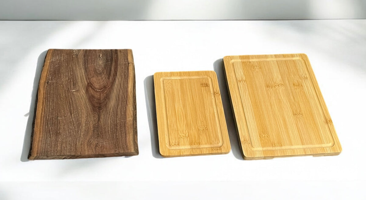 Custom Laser-Engraved Wood Cutting Boards & Signs