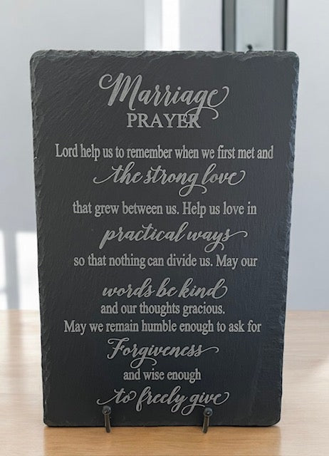 Laser Engraved Slate Signs / Charcuterie Boards