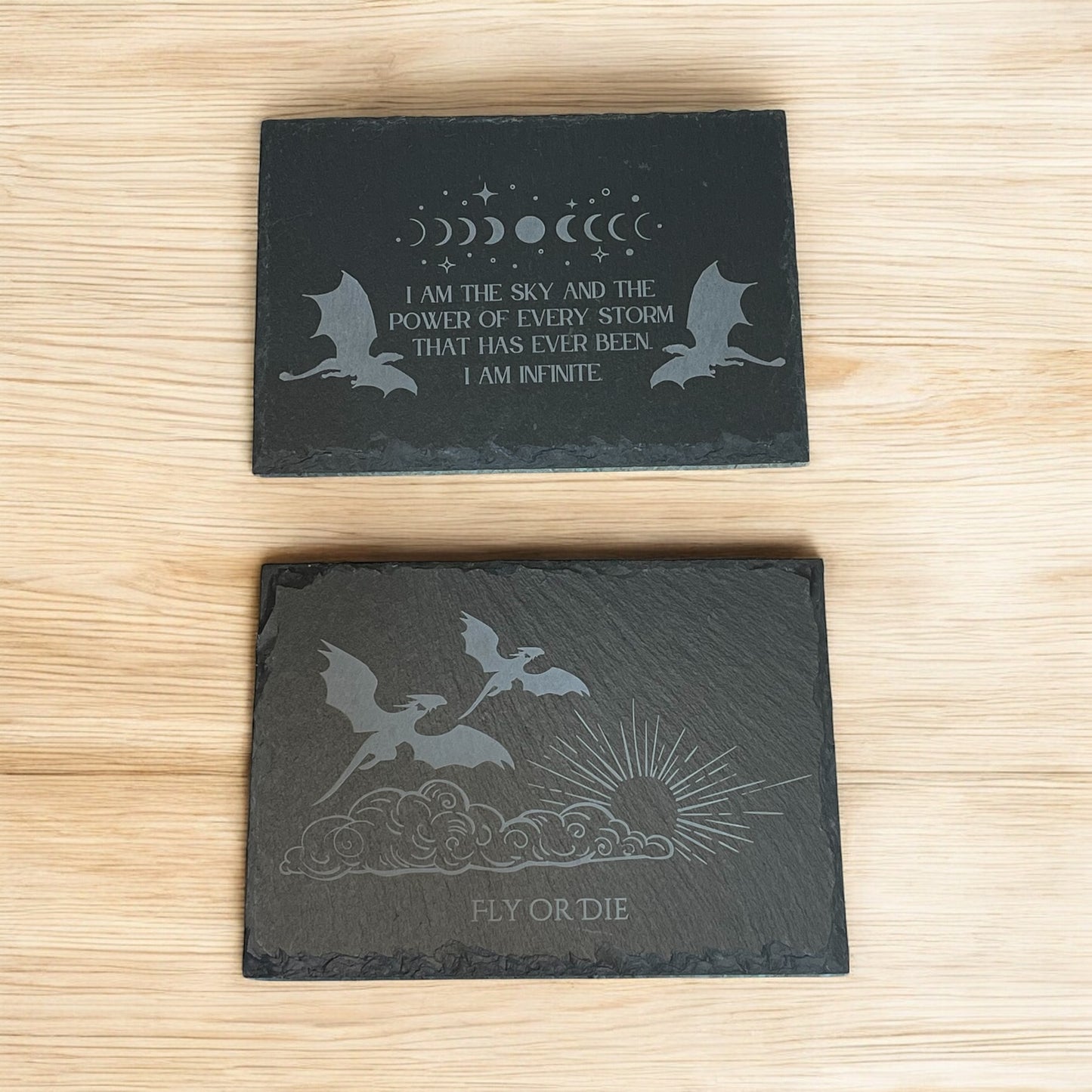 New fantasy book series coasters