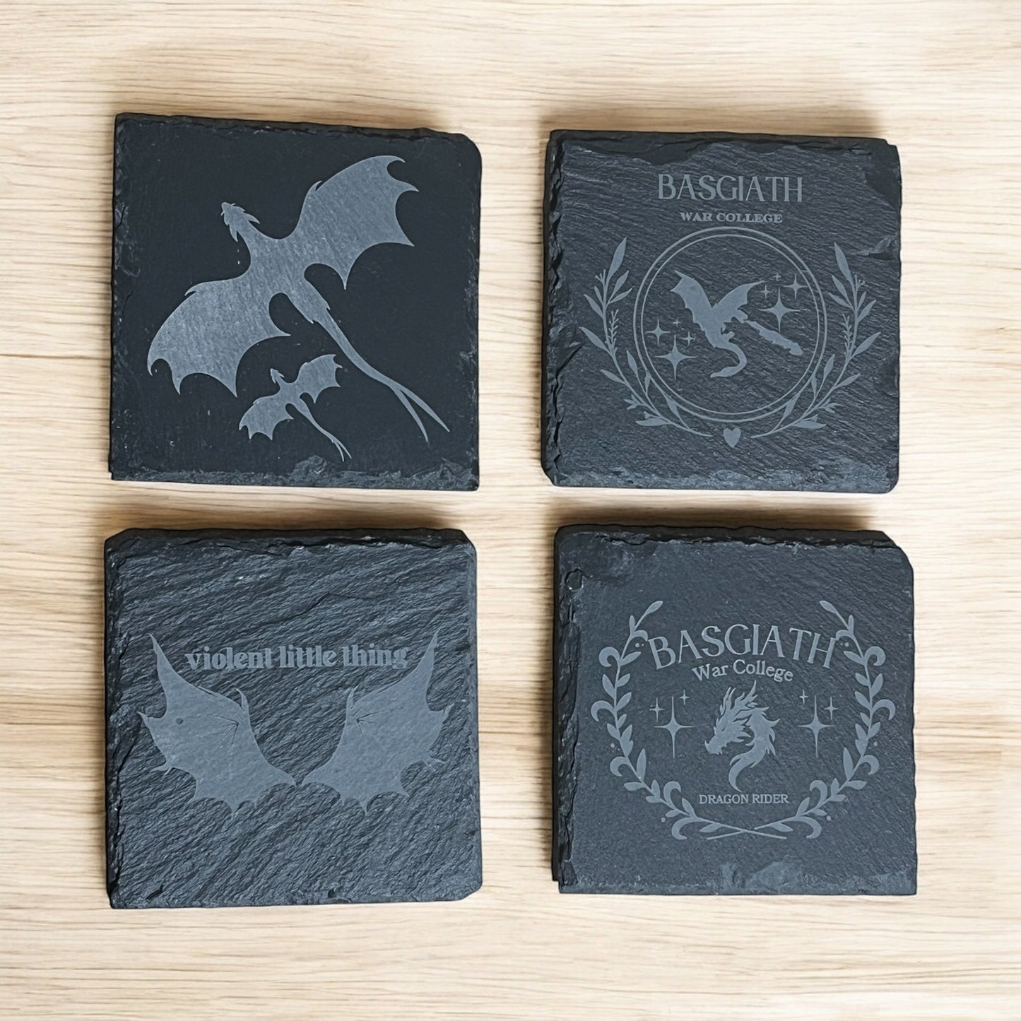 New fantasy book series coasters
