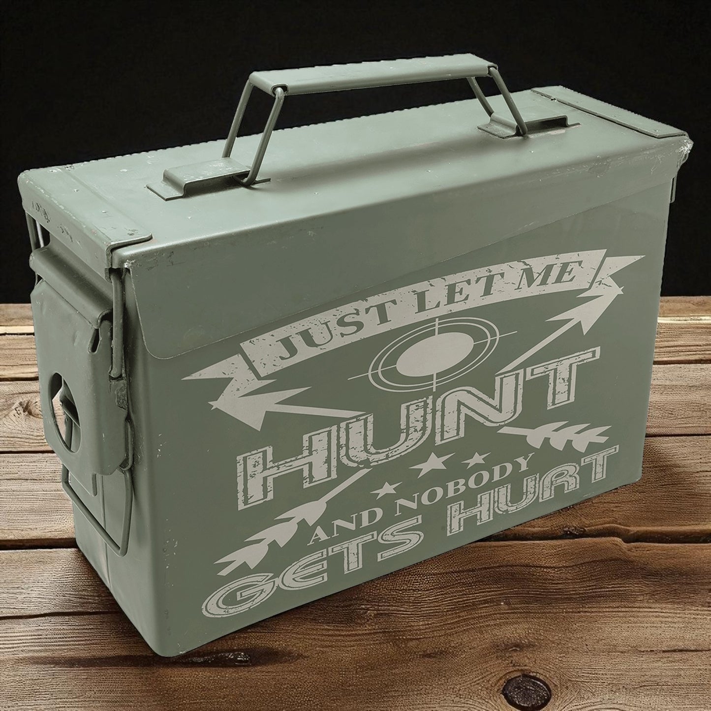 Custom Laser-Engraved Ammo Cans