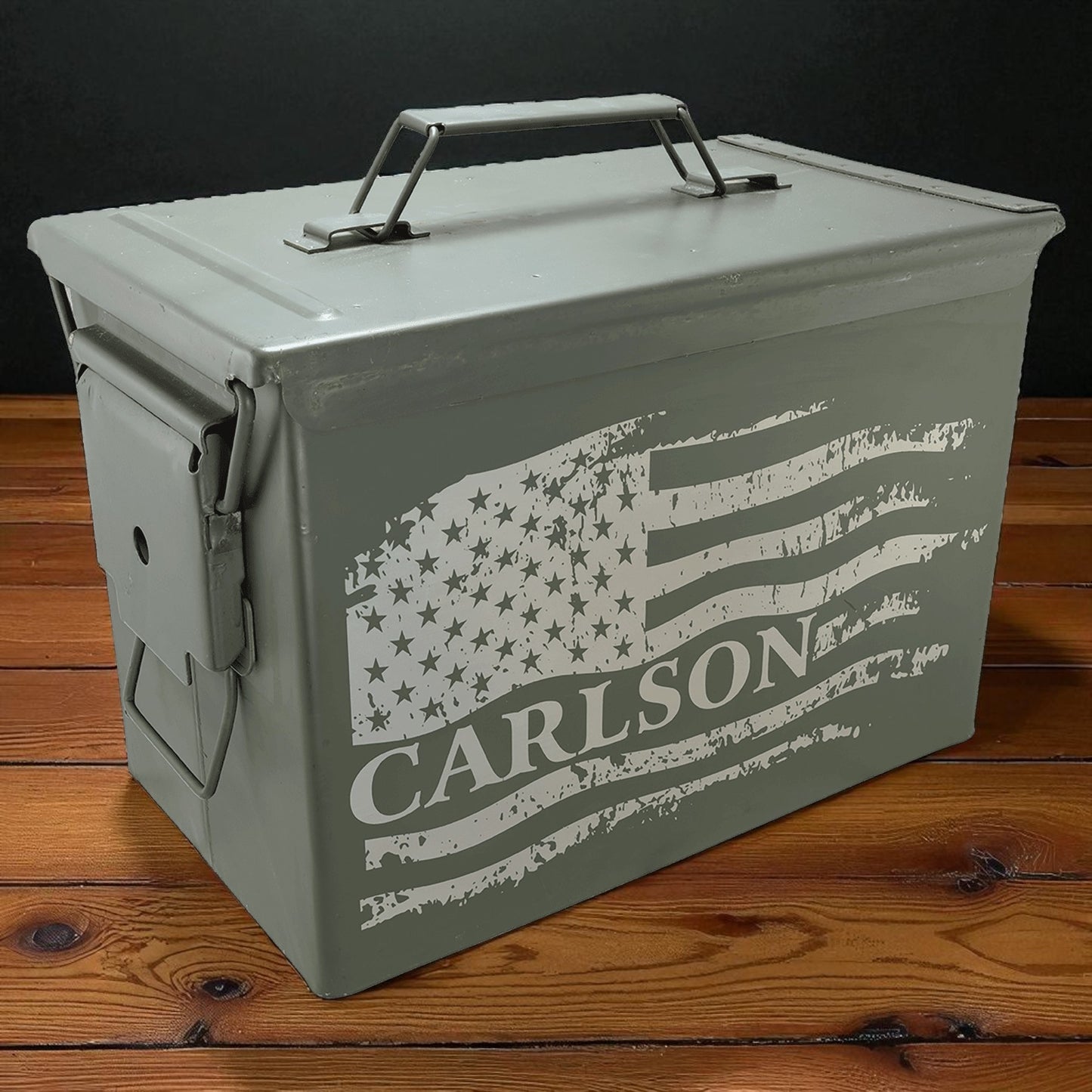Custom Laser-Engraved Ammo Cans
