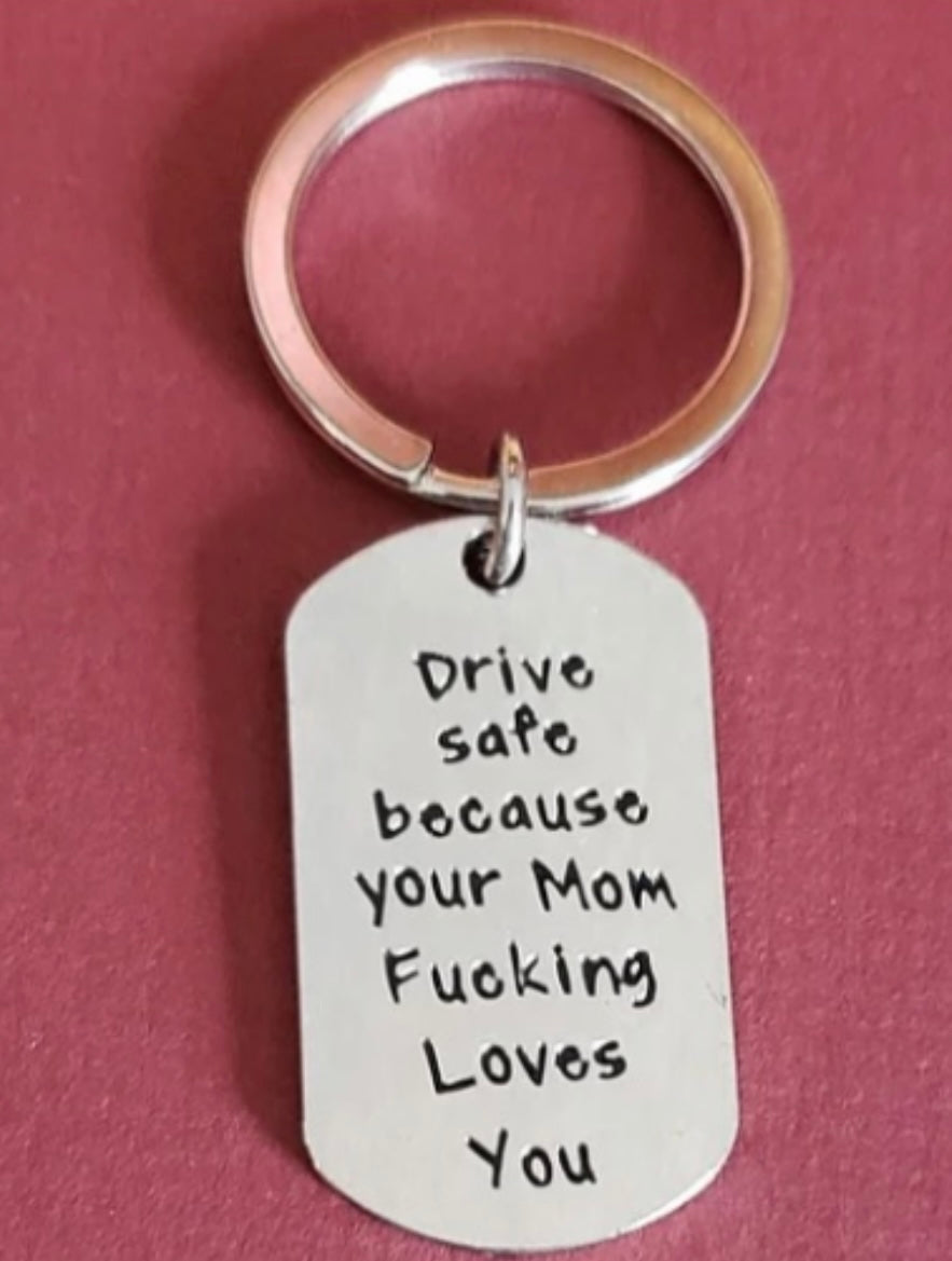 Custom Laser-Engraved Keychains & Dog Tags