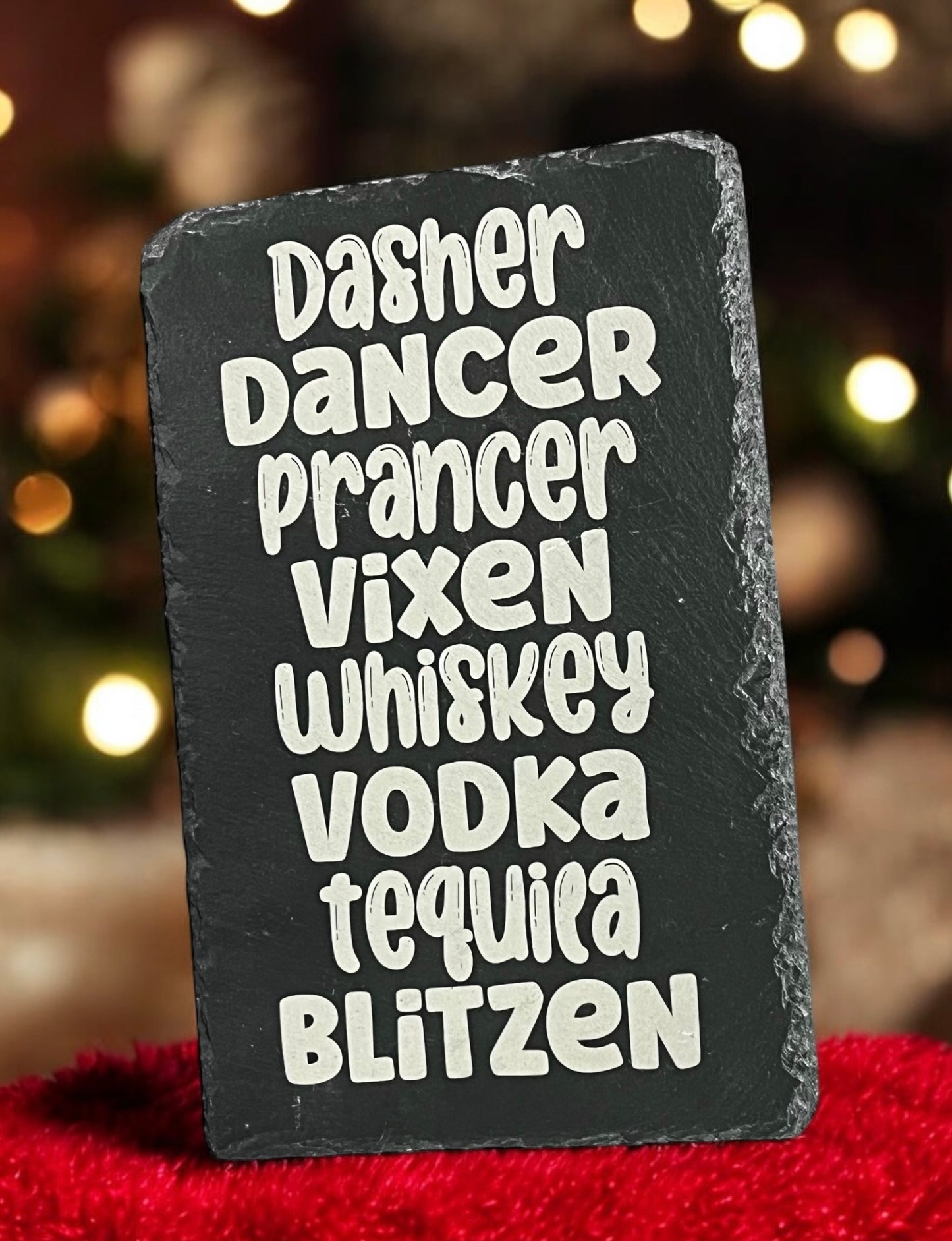 Laser-Engraved Natural Slate Coasters, Signs &amp; Plaques