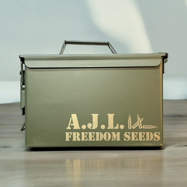 Custom Laser-Engraved Ammo Cans