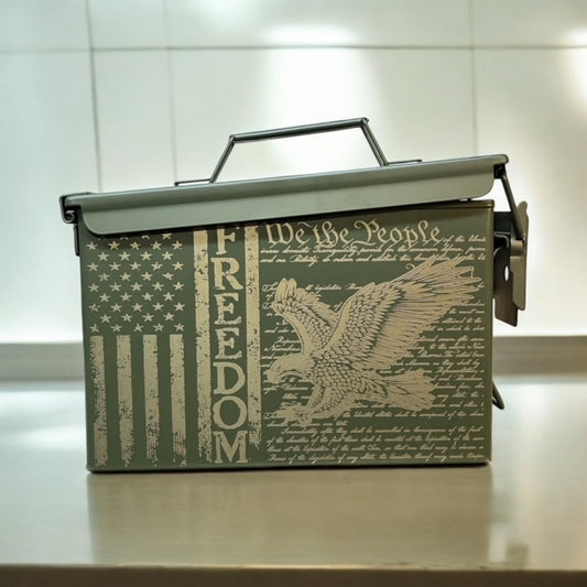Custom Laser-Engraved Ammo Cans