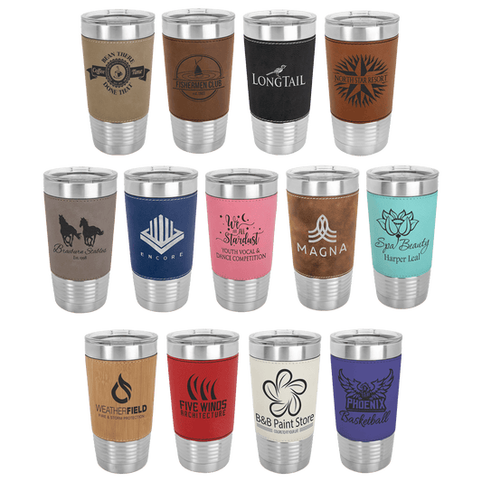 Polar Camel Leatherette 20 oz. Tumbler