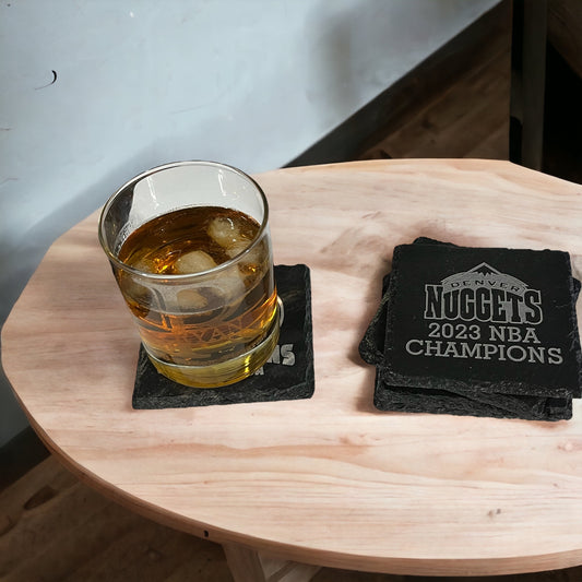 Laser-Engraved Natural Slate Coasters, Signs &amp; Plaques