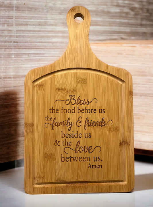 Laser-Engraved Wood Cutting Boards &amp; Custom Wood Signs