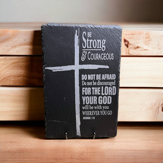 Laser-Engraved Natural Slate Coasters, Signs &amp; Plaques