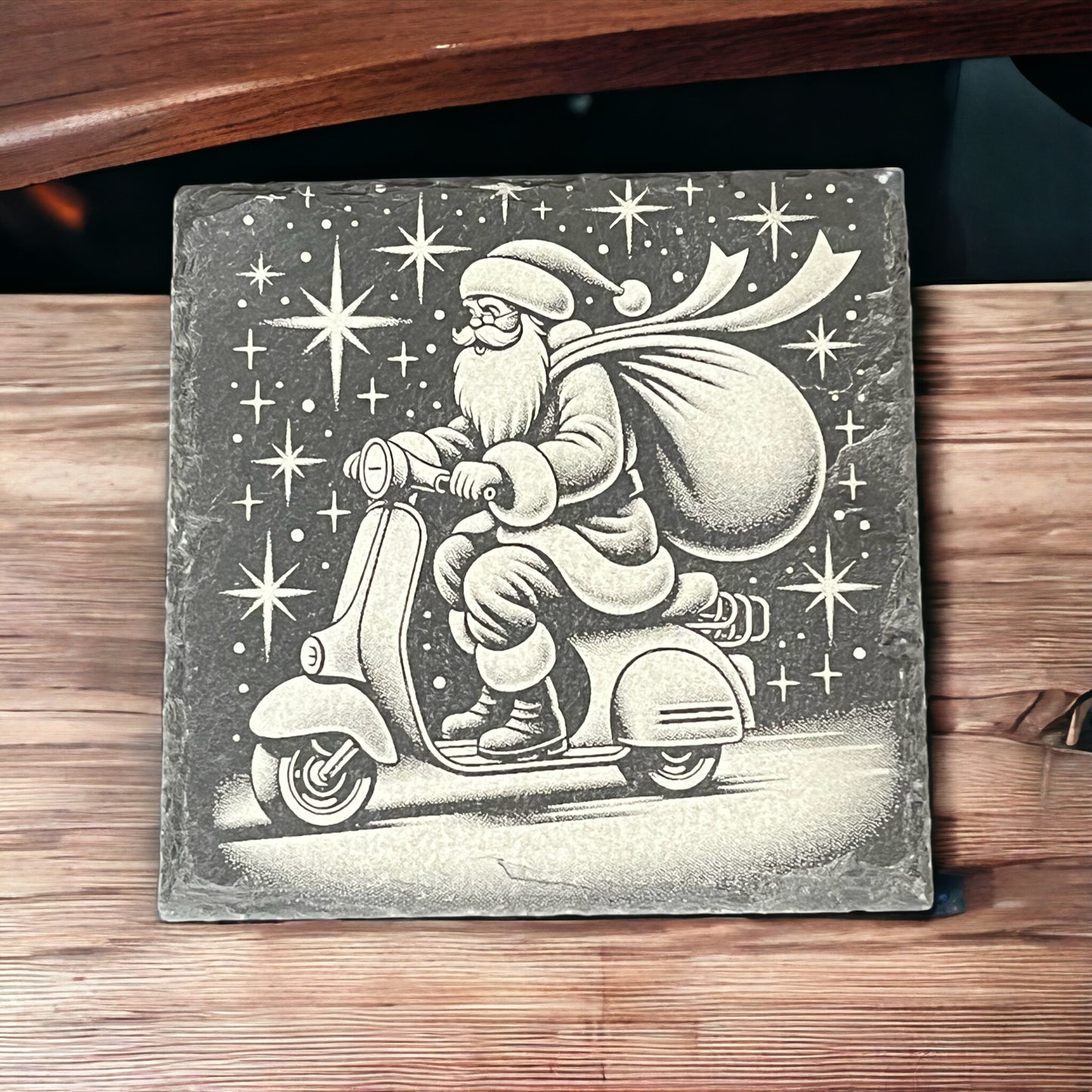 Laser-Engraved Natural Slate Coasters, Signs &amp; Plaques