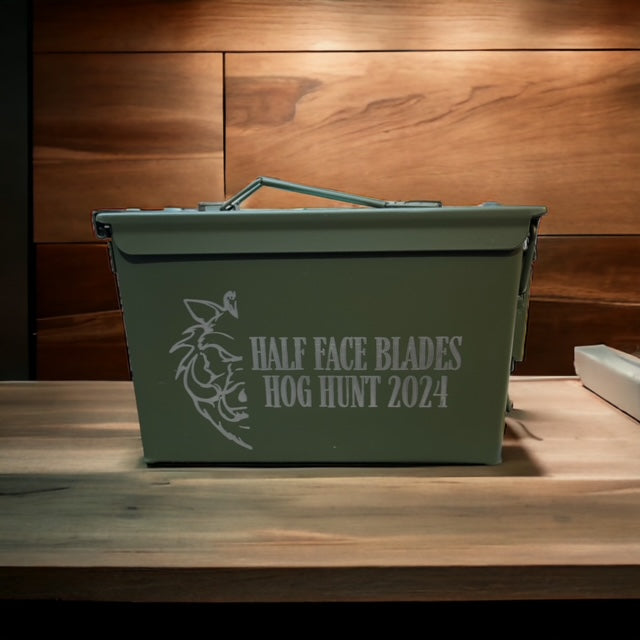 Custom Laser-Engraved Ammo Cans