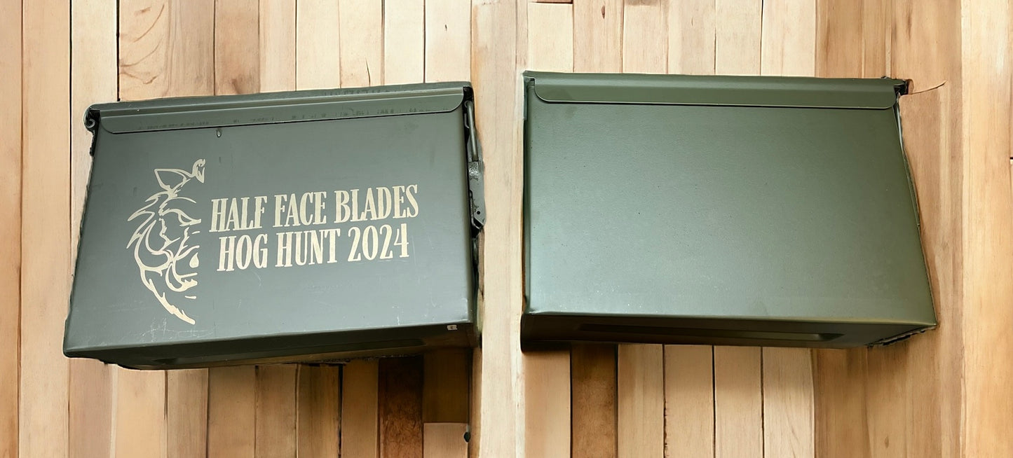 Custom Laser-Engraved Ammo Cans