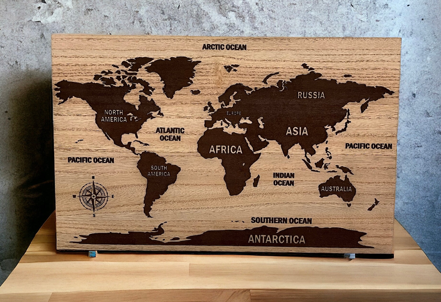 Laser-Engraved Wood Cutting Boards and Custom Wood Signs