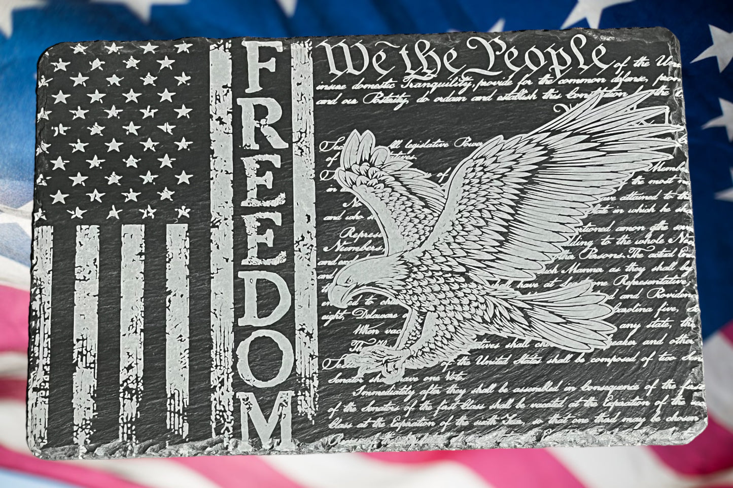 Laser-Engraved Natural Slate Coasters, Signs &amp; Plaques