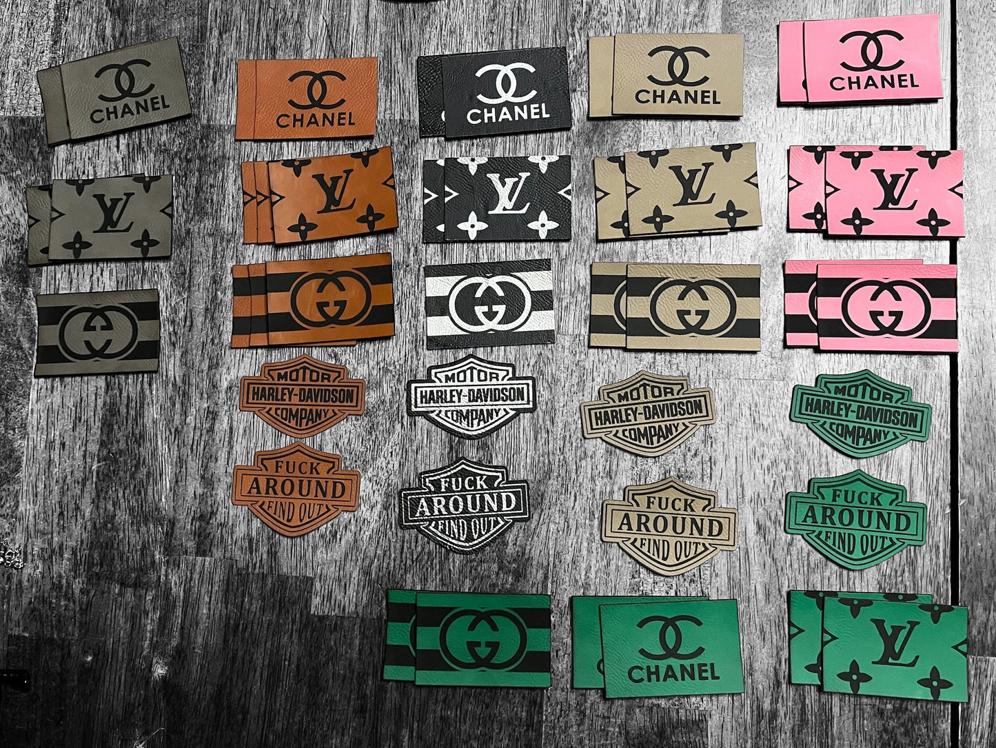 Richardson Leather Patch Engraved Trucker Hat