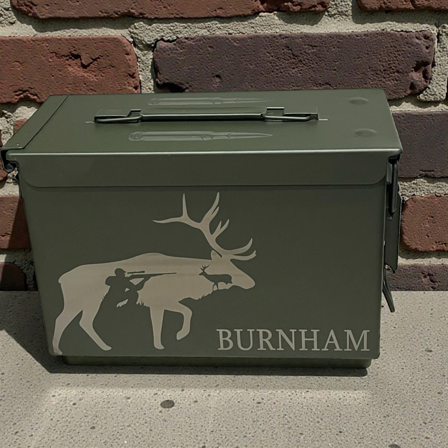 Custom Laser-Engraved Ammo Cans