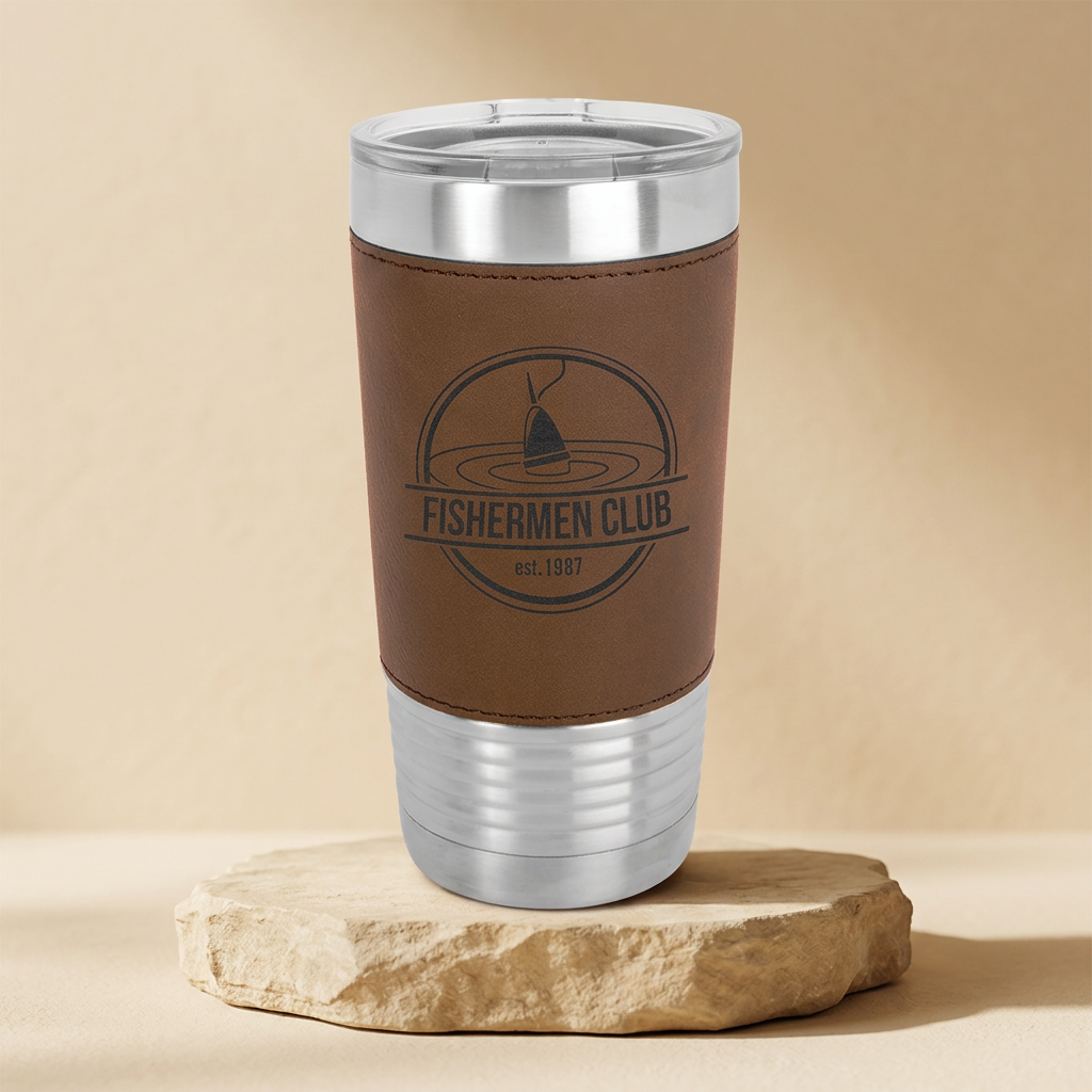 Brown Fishermen Club tumbler